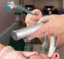 Intersurgical plastic single use Macintosh laryngoscope blade, InterForm stylet and InTube ET tube